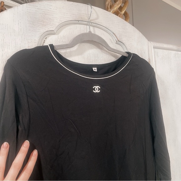 Authentic Vintage Chanel Employee Blouse Size M - Picture 4 of 7